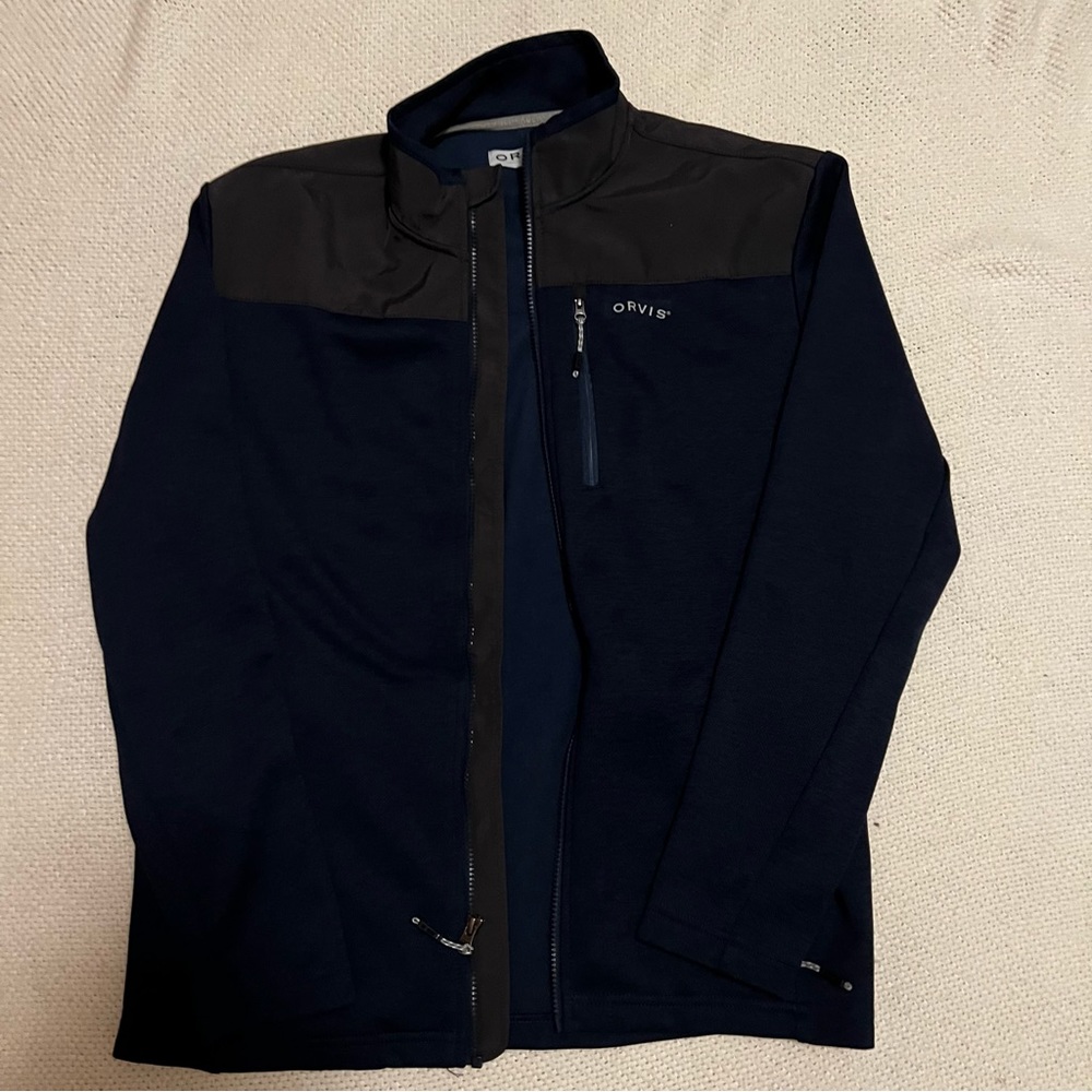 NEW Navy Blue Orvis Jacket